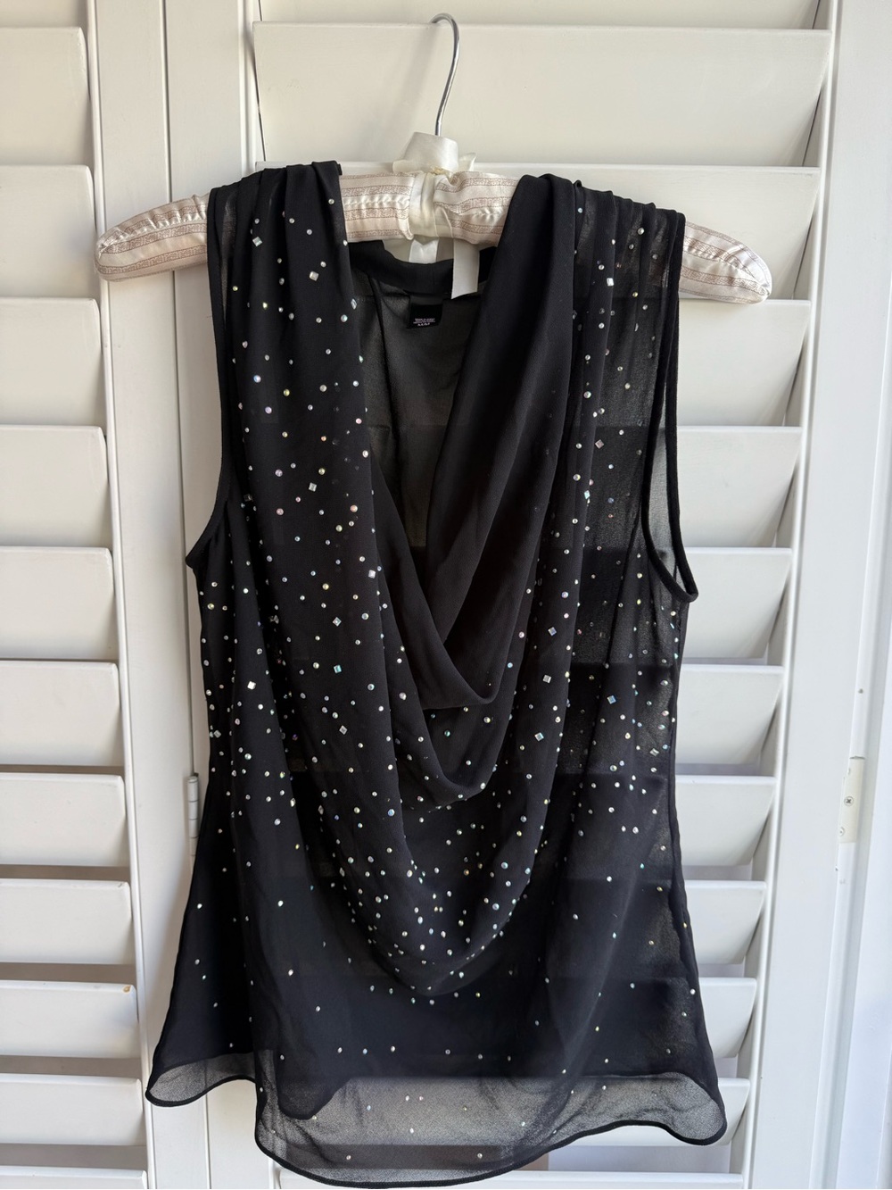 Victoria Secret Tank Top Crystal Embellished sz M